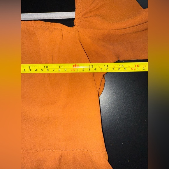 Abercrombie & Fitch women’s Long-Sleeve Poplin Babydoll Mini Dress Small EUC - Picture 8 of 9